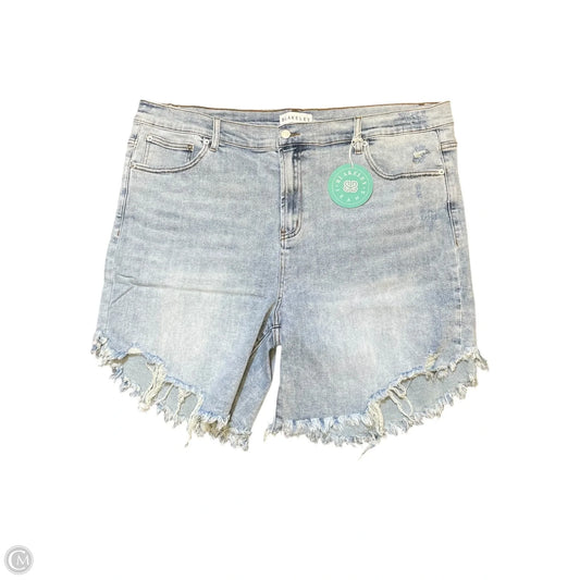 Shorts By Blakeley In Blue Denim, Size: 4x