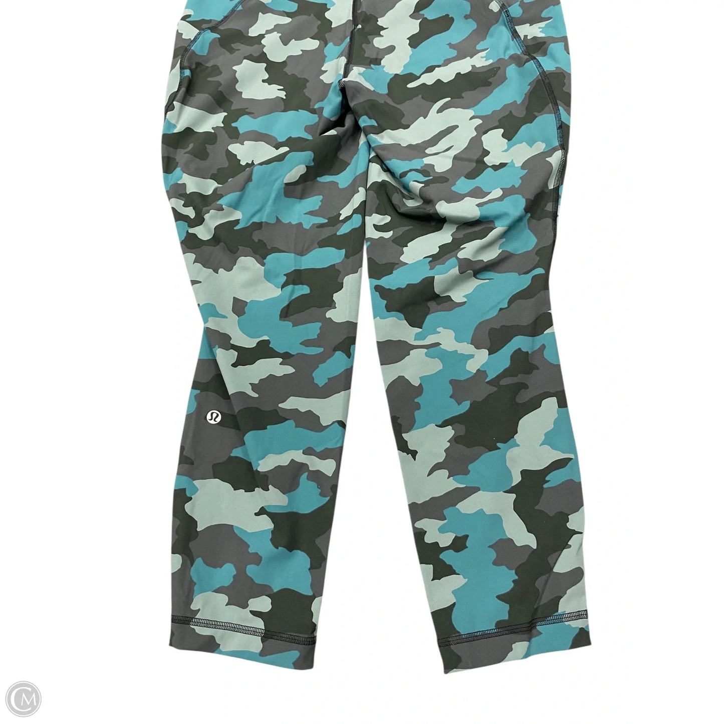 Athletic Leggings By Lululemon In Camouflage Print, Size: 14