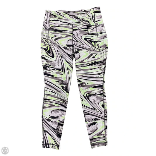 Athletic Leggings By Lululemon In Multi-colored, Size: 14