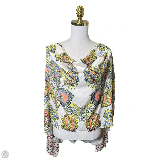 Top Long Sleeve By Free People In Multi-colored, Size: L