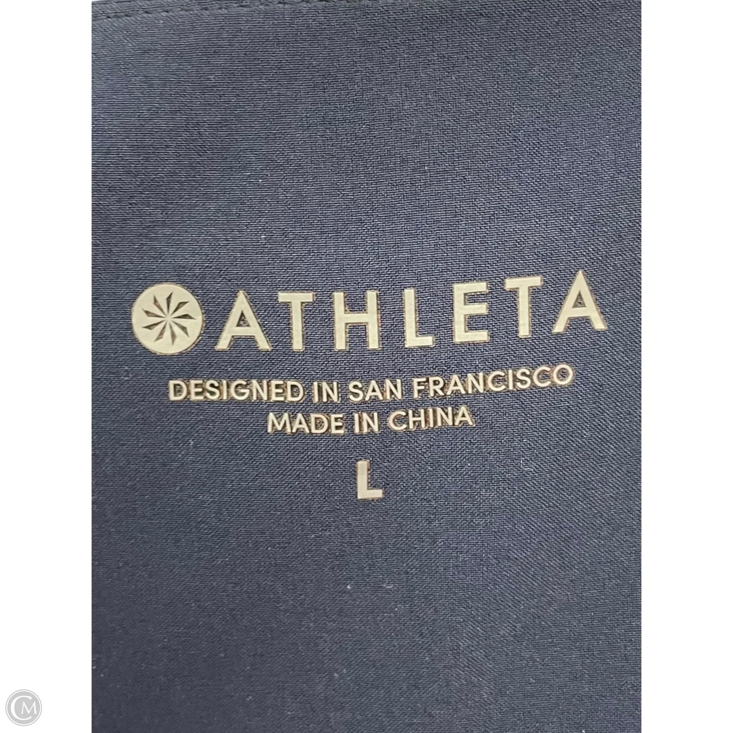 Athletic Dress By Athleta In Navy, Size: L
