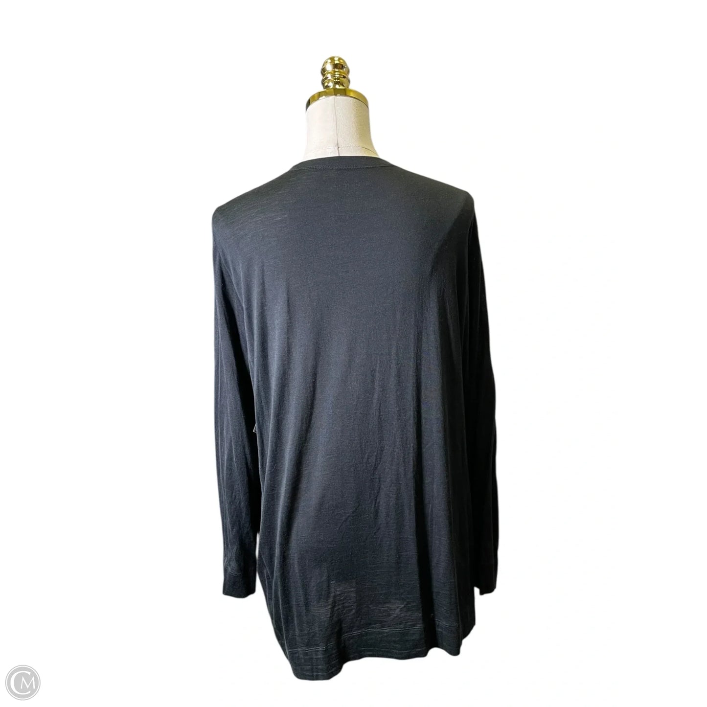 Cardigan By Eileen Fisher In Black, Size: Xl