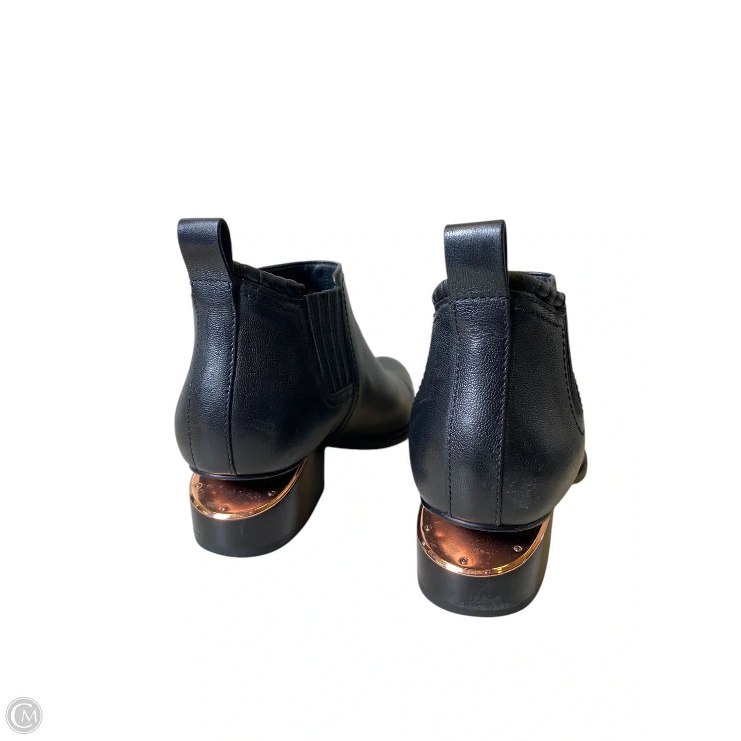 Boots Luxury Designer By Alexander Wang In Black, Size: 9.5