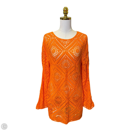 Dress Casual Short By Mng In Orange, Size: Xl