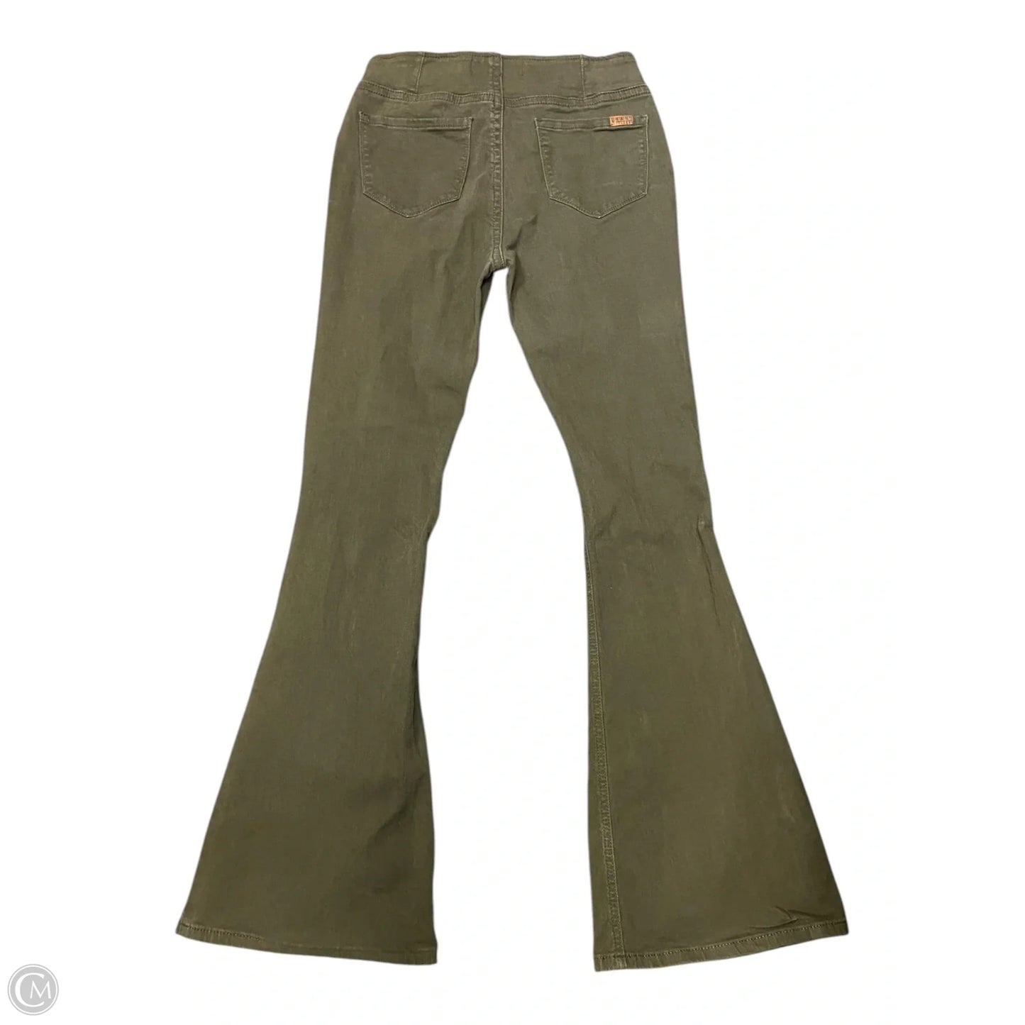 Jeans Flared By Rock & Roll In Green, Size: 8