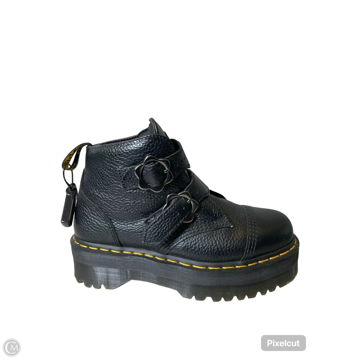 Shoes Heels Platform By Dr Martens In Black, Size: 8