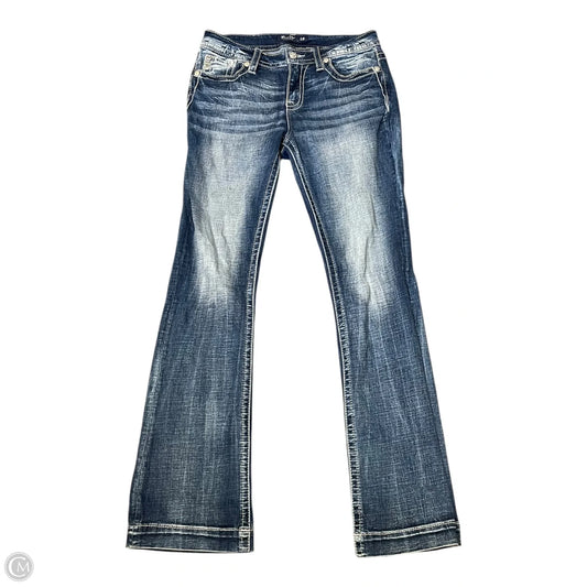 Jeans Straight By Miss Me In Blue Denim, Size: 8