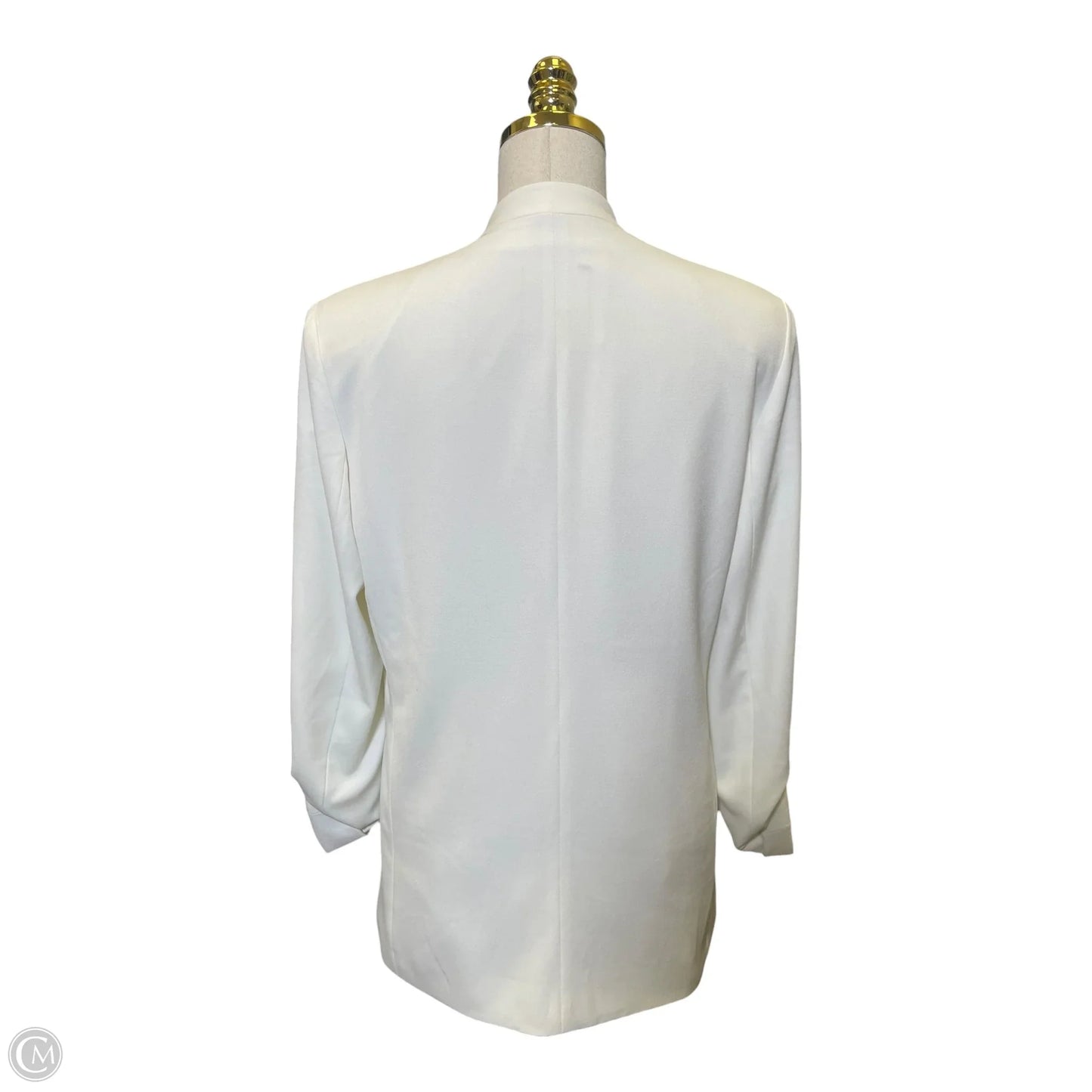 Blazer By Clothes Mentor In Cream, Size: S