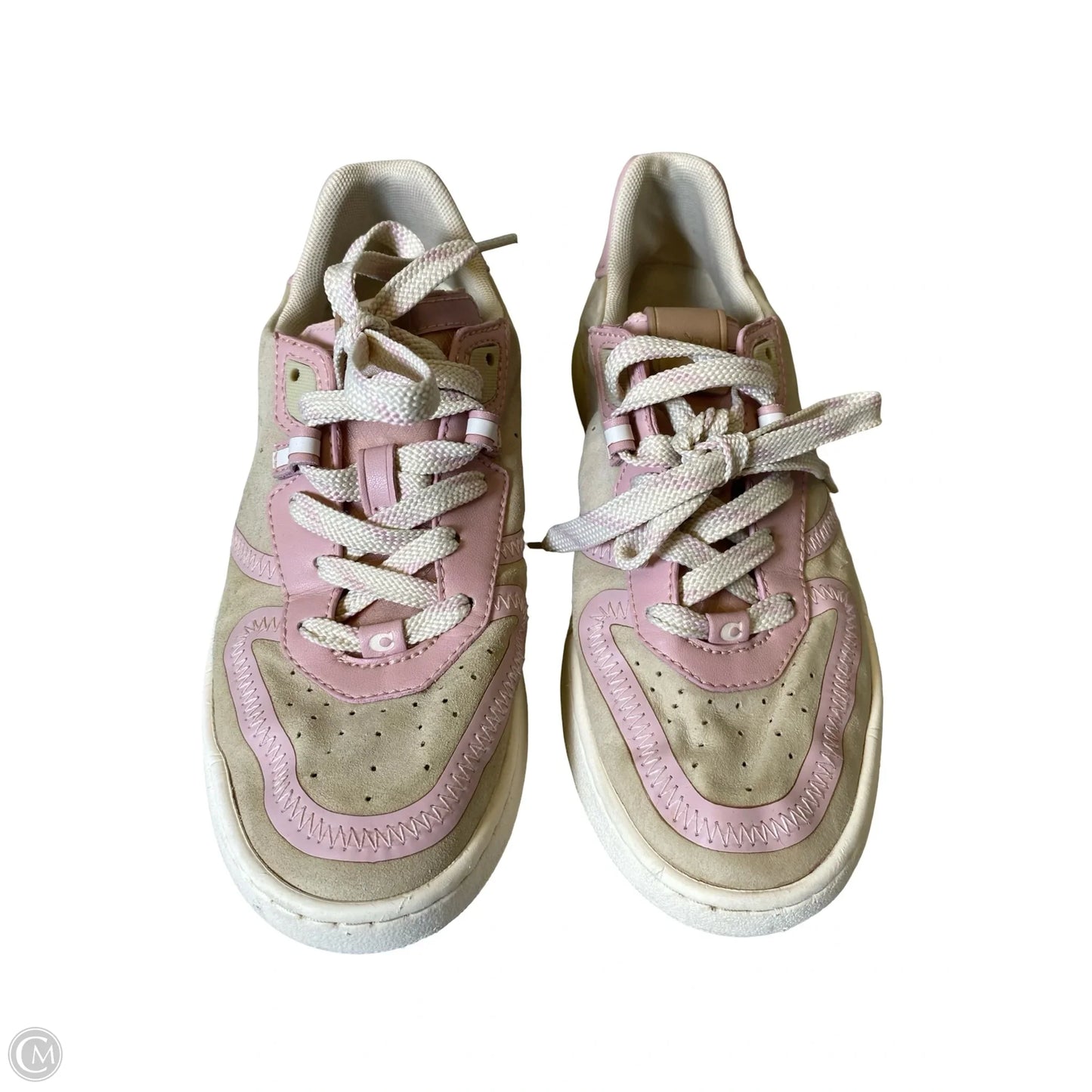 Shoes Designer By Coach In Pink, Size: 7.5