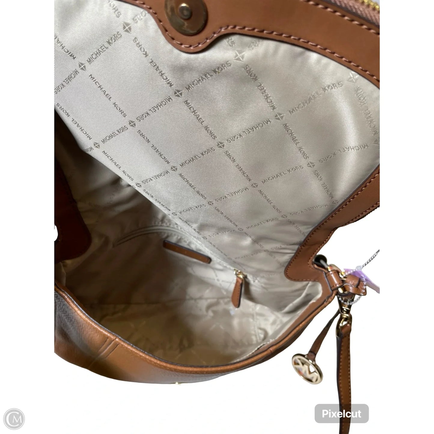 Crossbody Designer By Michael Kors, Size: Medium