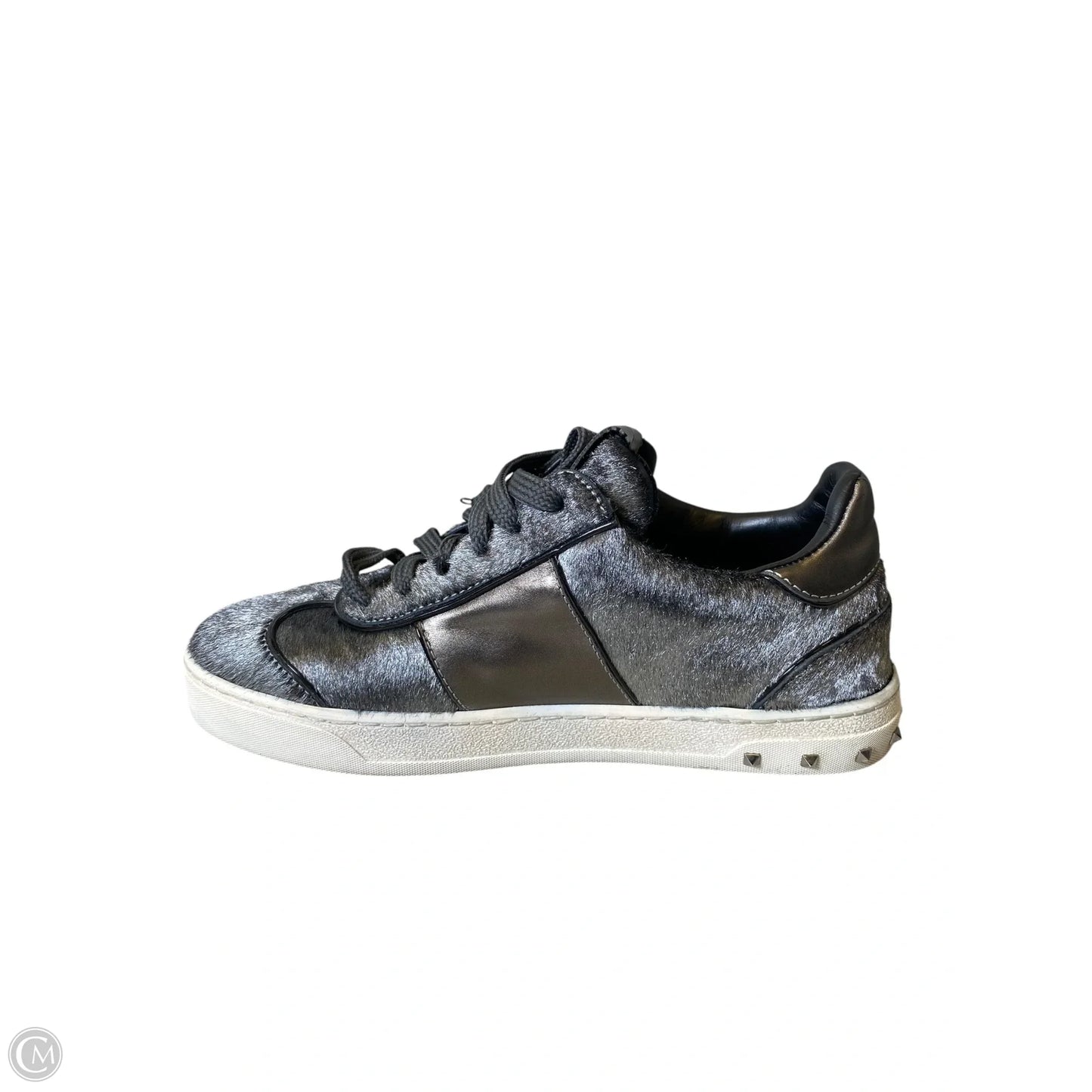 Shoes Luxury Designer By Valentino-garavani In Grey, Size: 5.5