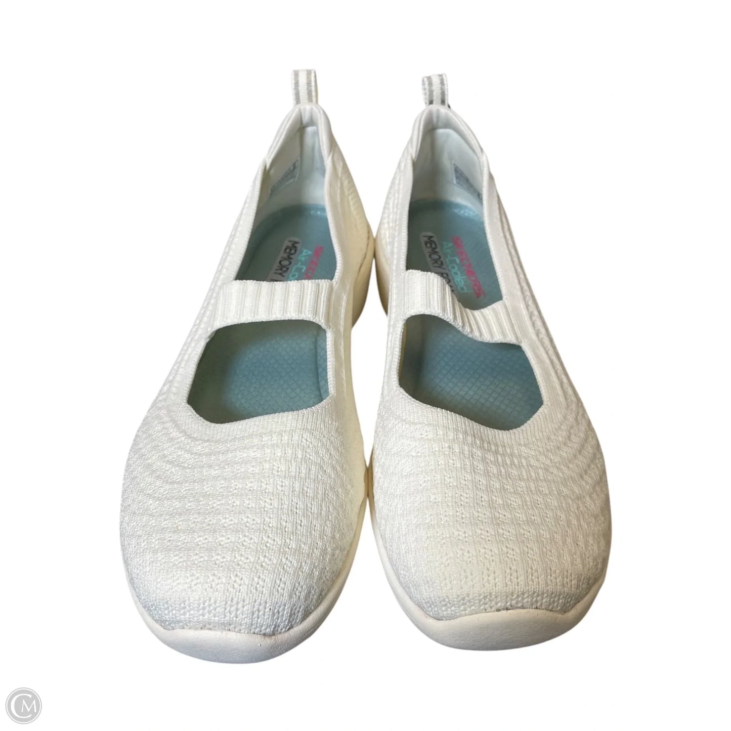 Shoes Athletic By Skechers In White, Size: 8.5