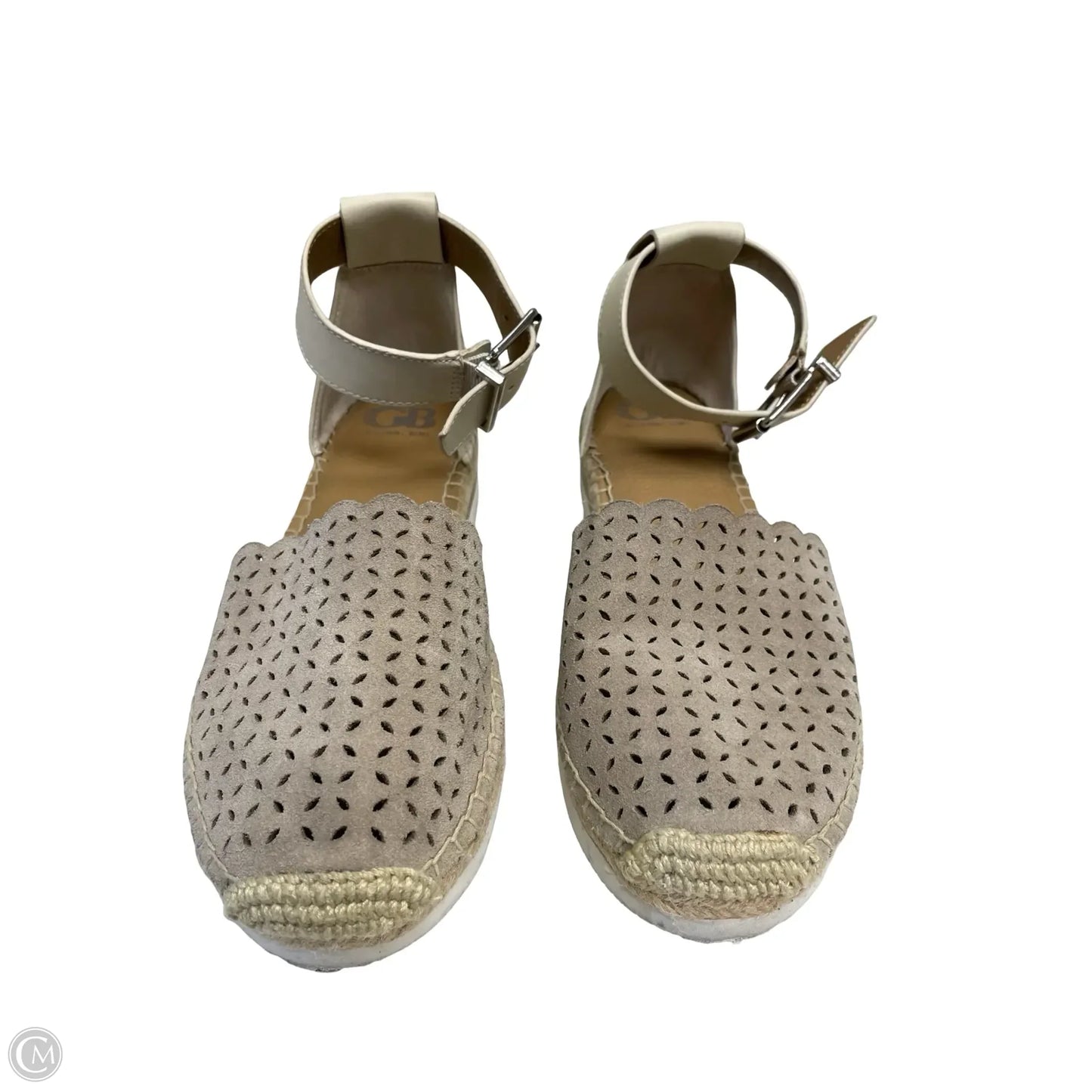 Sandals Flats By Gianni Bini In Grey, Size: 7