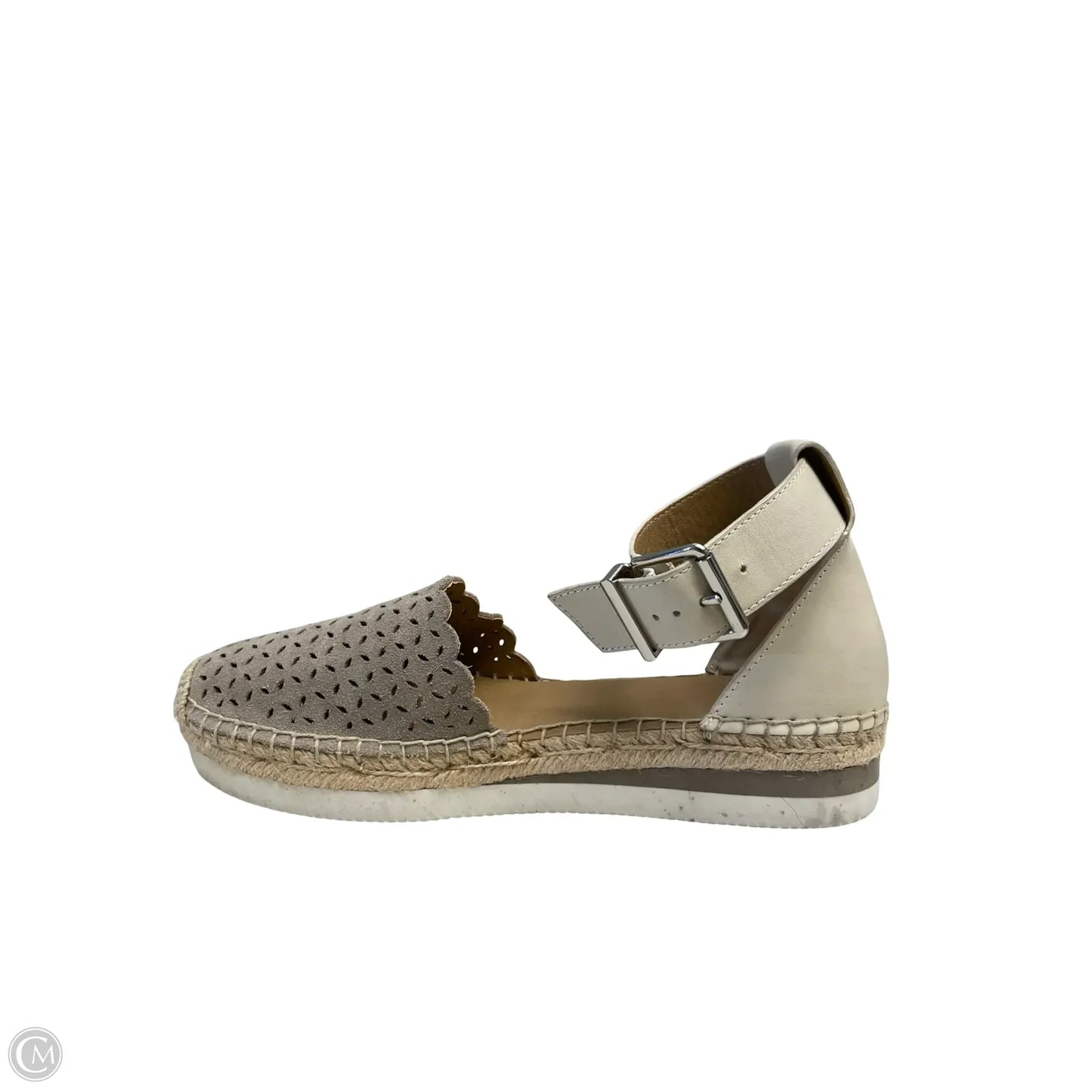 Sandals Flats By Gianni Bini In Grey, Size: 7