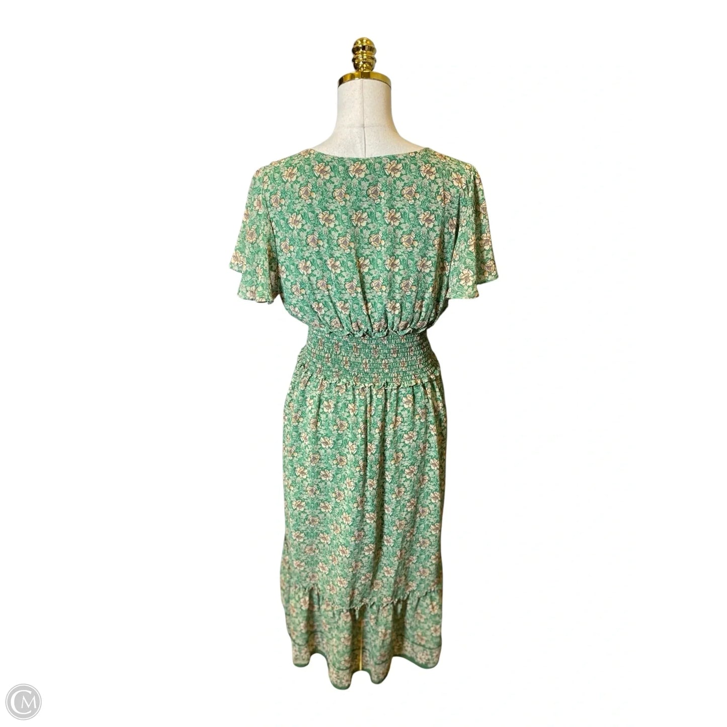 Dress Casual Midi By Max Studio In Floral Print, Size: M