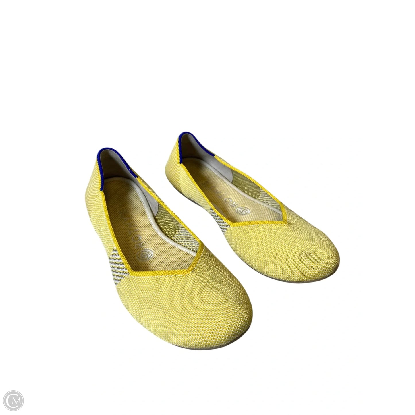 Shoes Flats By Rothys In Yellow, Size: 8