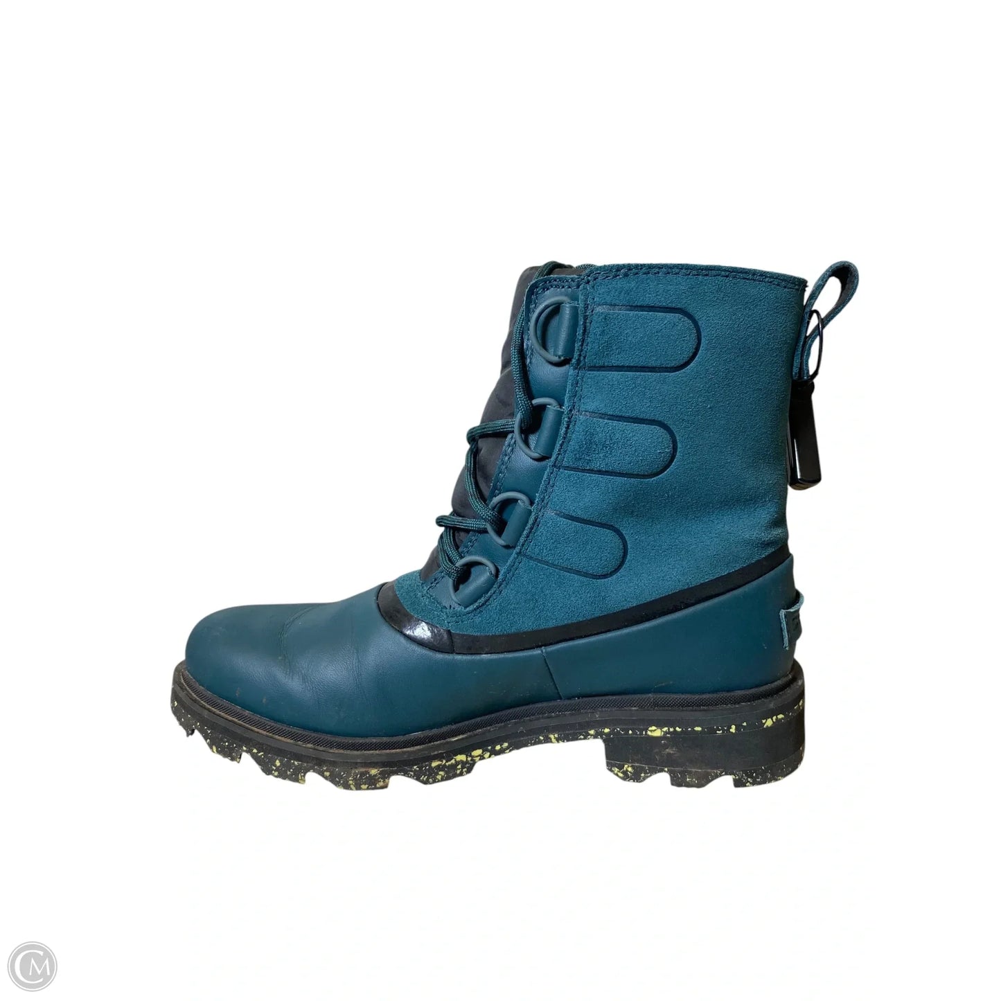 Boots Rain By Sorel In Teal, Size: 9