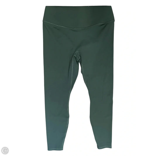 Athletic Leggings By Fabletics In Green, Size: L