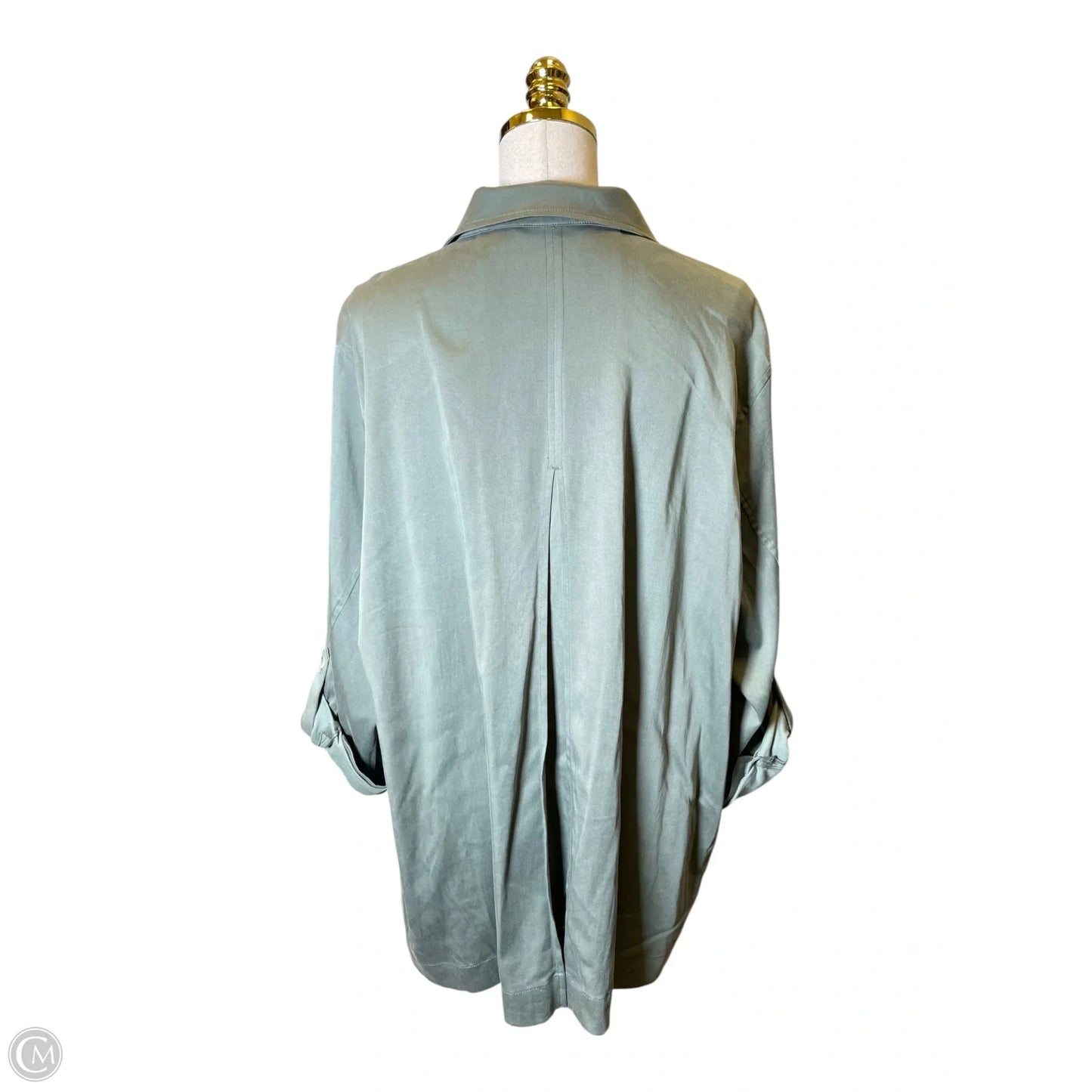 Cardigan By Soft Surroundings In Green, Size: 2x