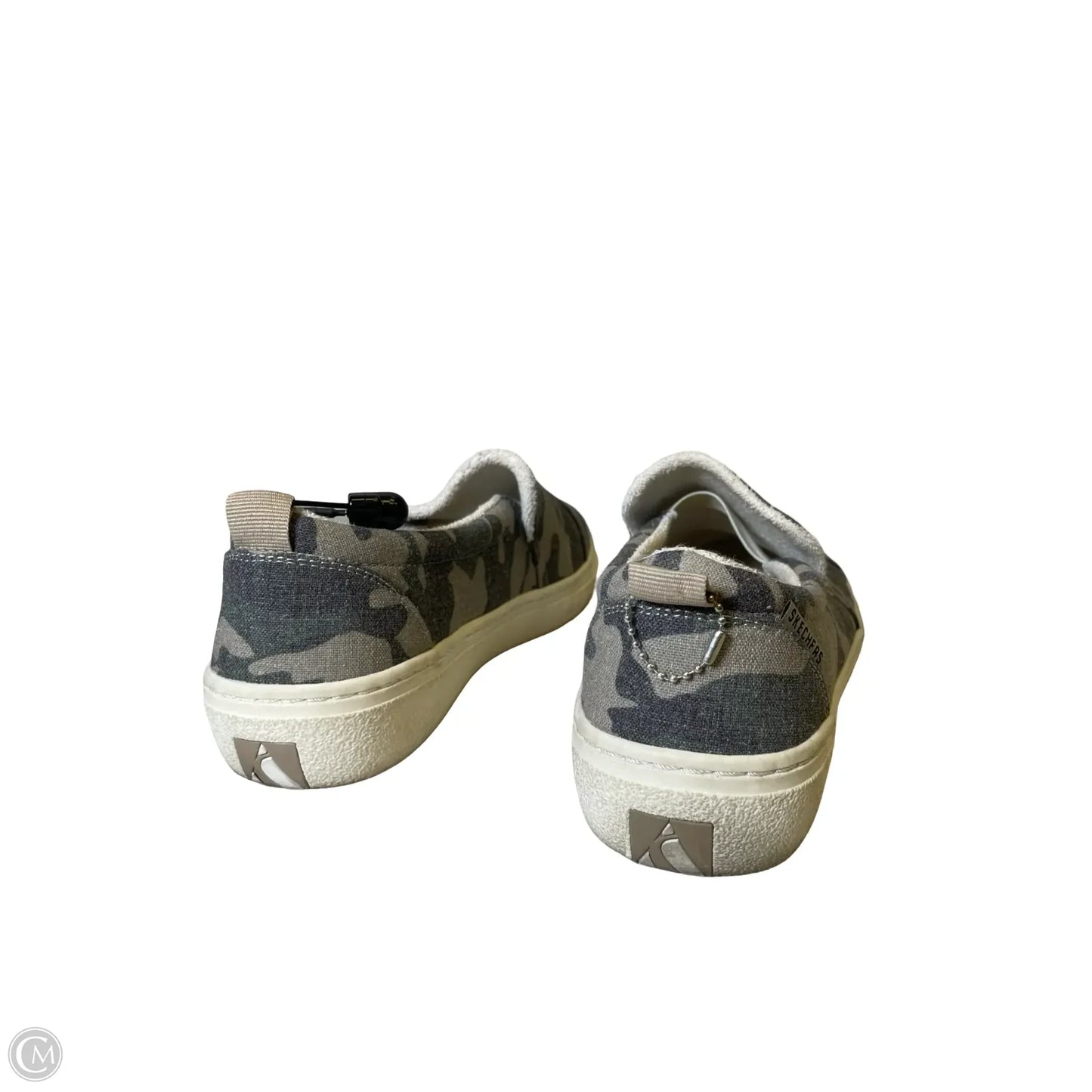Shoes Flats By Skechers In Camouflage Print, Size: 10