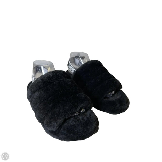 Sandals Designer By Ugg In Black, Size: 9