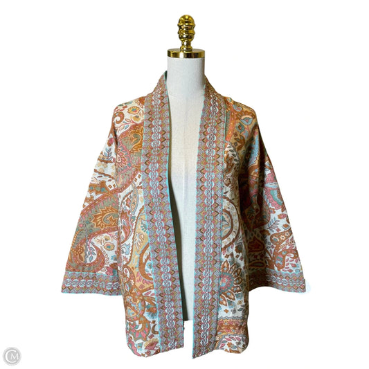 Cardigan By Soft Surroundings In Multi-colored, Size: L