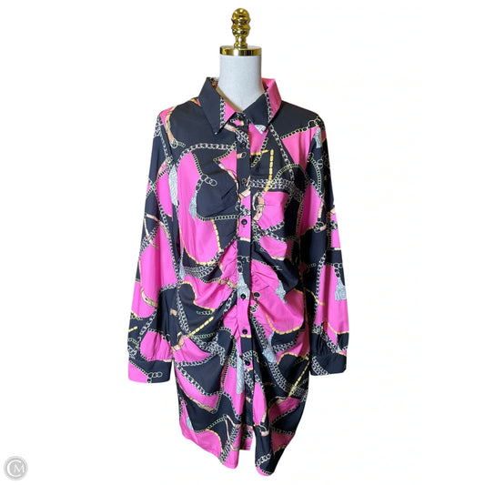 Dress Casual Short By Shein In Multi-colored, Size: M