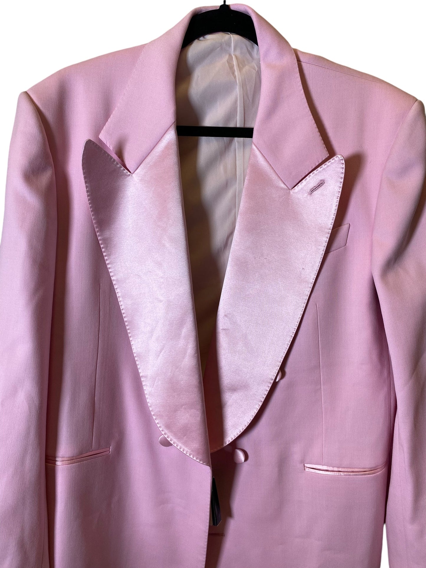 Blazer Luxury Designer By St. John In Pink, Size: 12