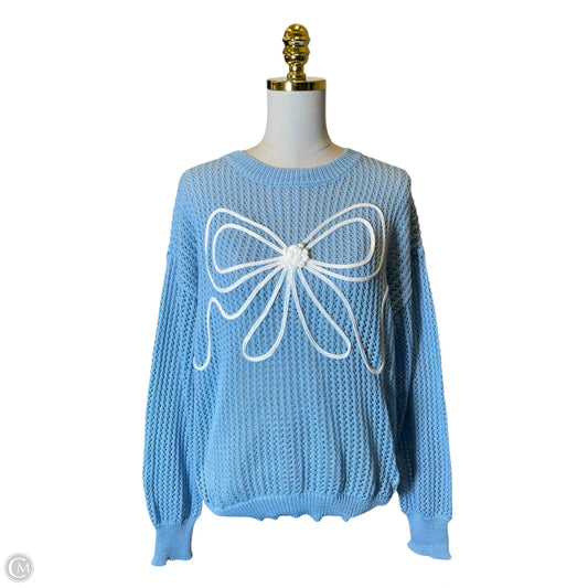 Sweater By Clothes Mentor In Blue, Size: Xxl