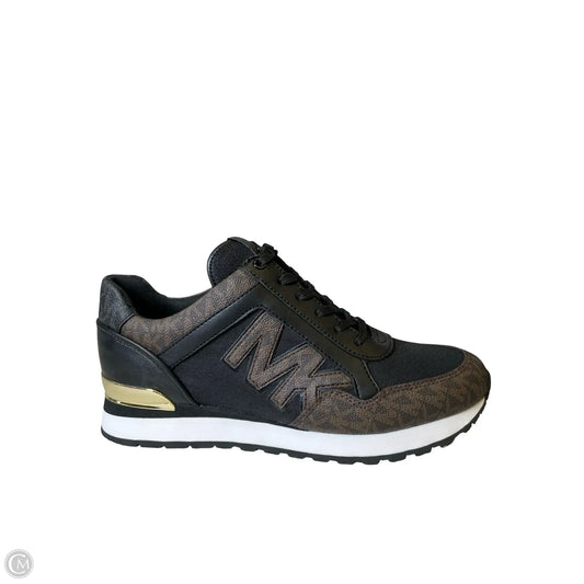 Shoes Designer By Michael Kors In Black & Brown, Size: 9.5
