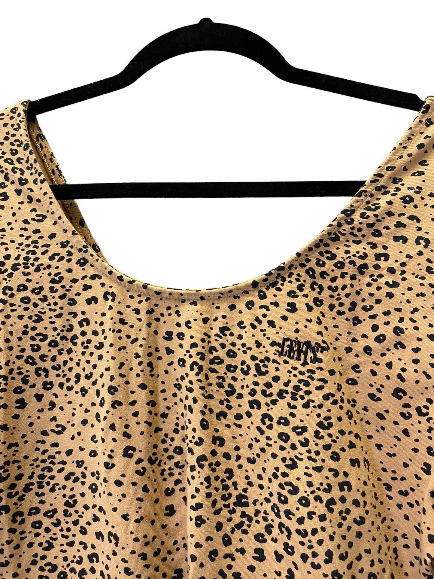 Animal Print Bodysuit Levis, Size L