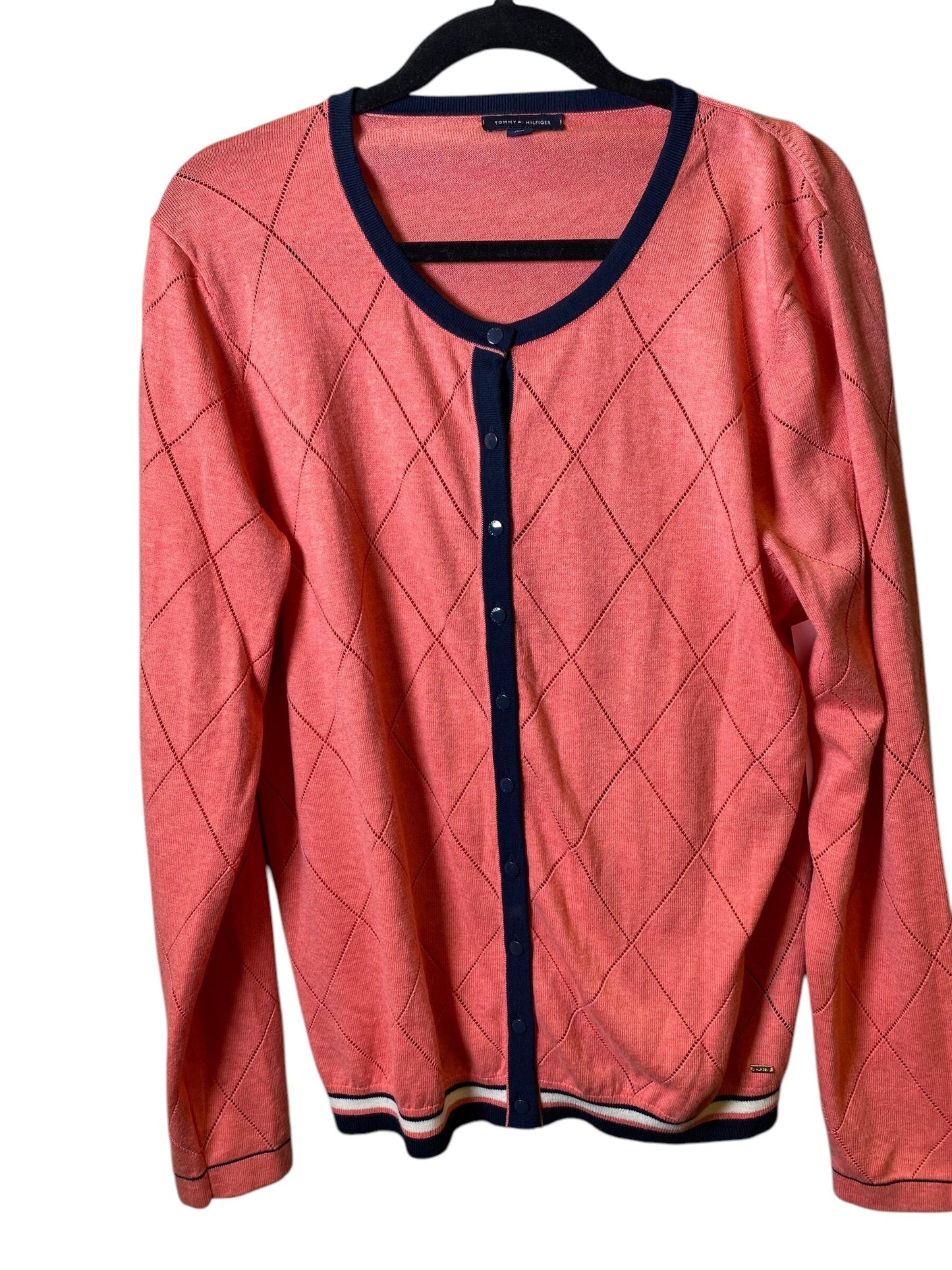 Sweater Cardigan By Tommy Hilfiger  Size: Xl