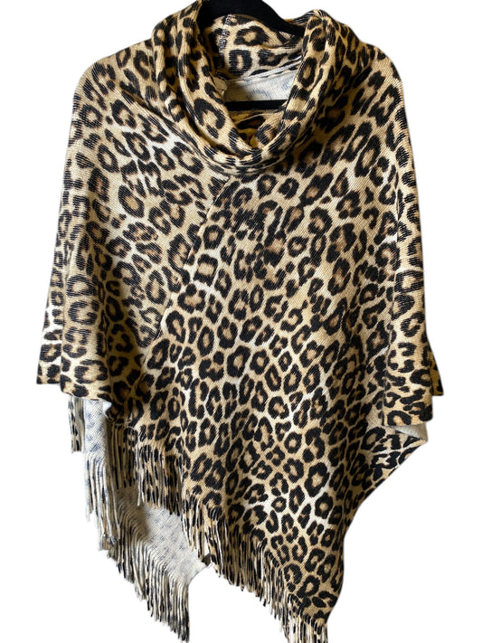 Shawl By Chicos In Animal Print, Size: Osfm