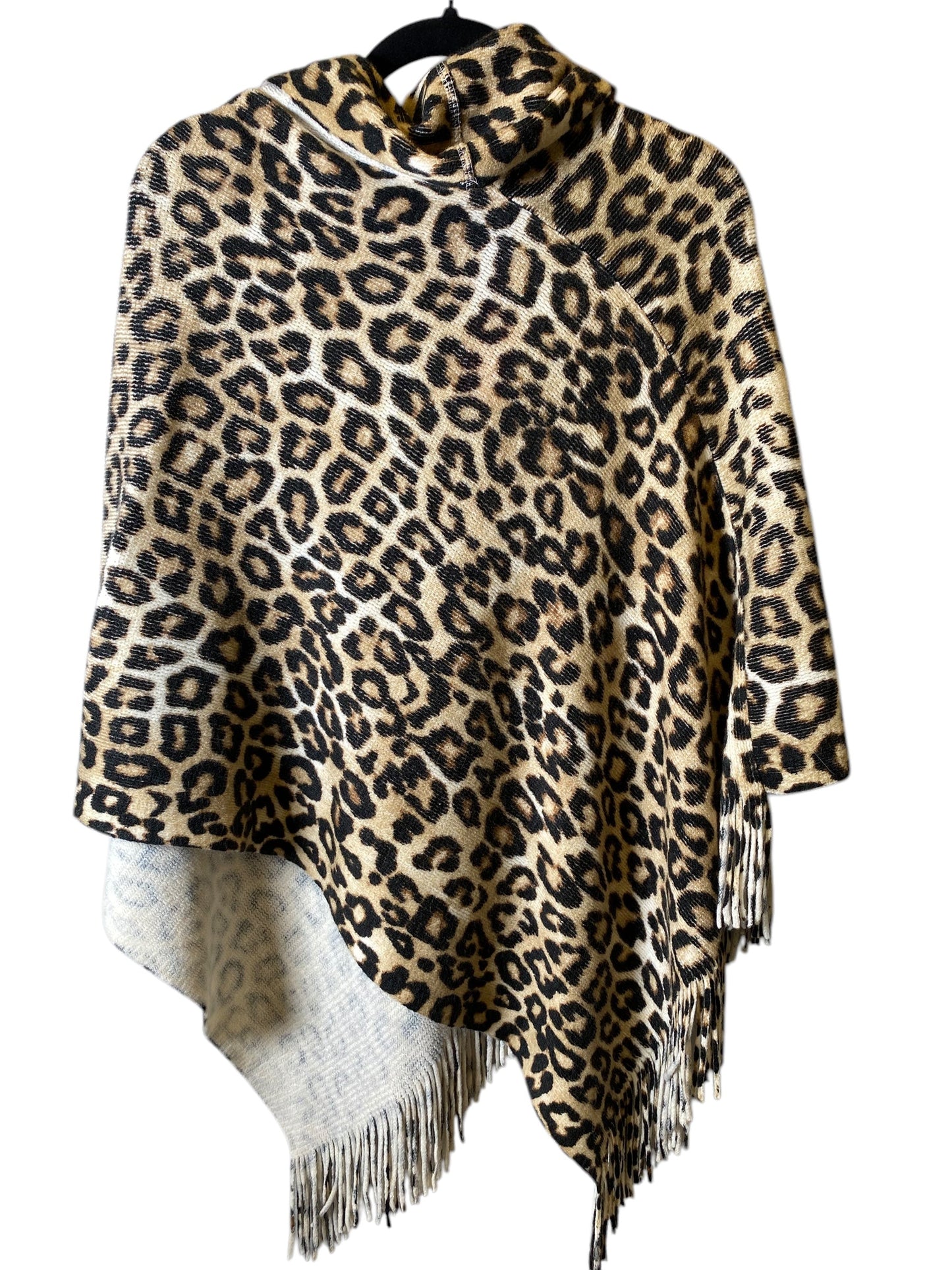 Shawl By Chicos In Animal Print, Size: Osfm