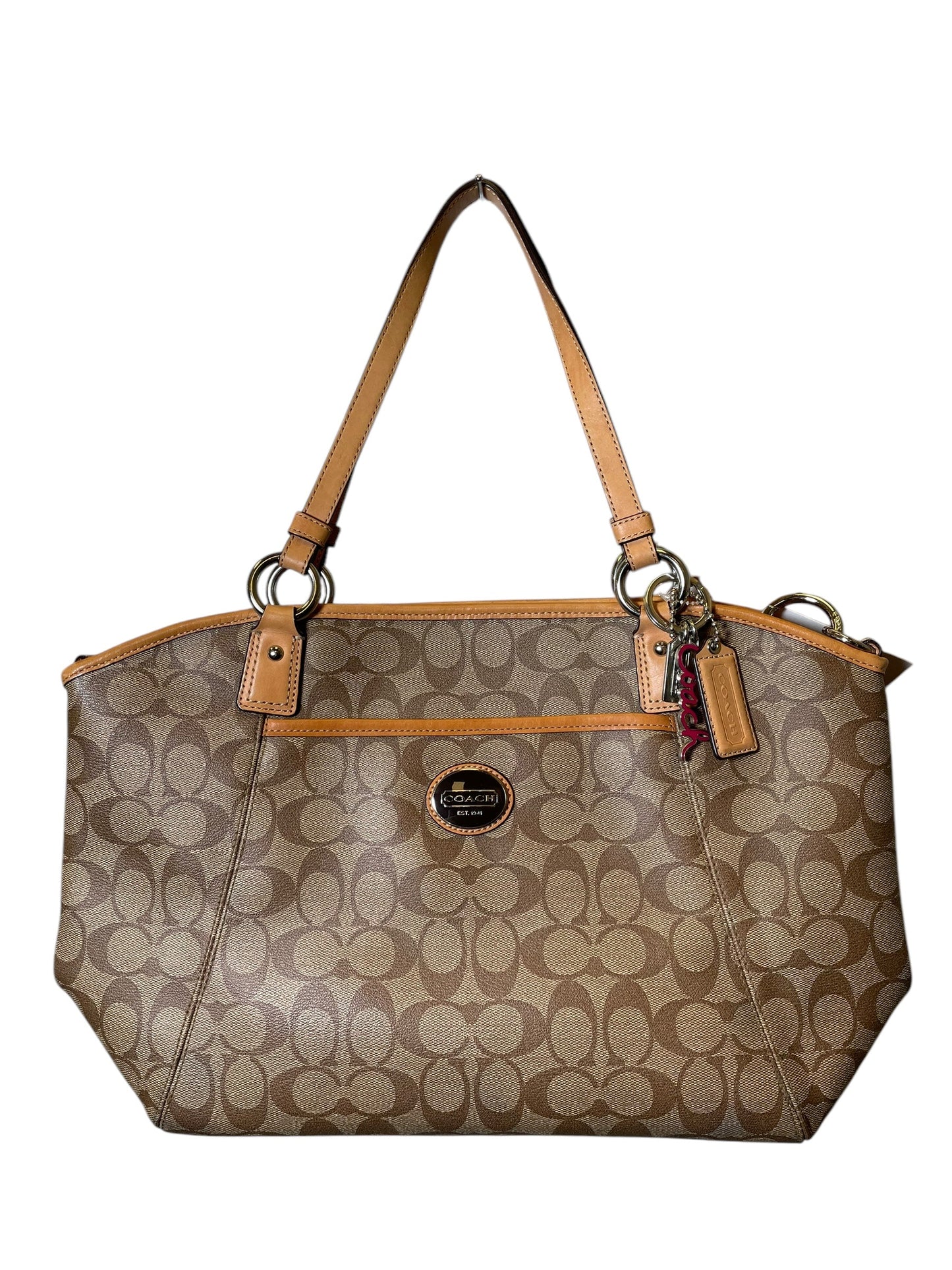 Handbag Designer By Coach, Size: Medium