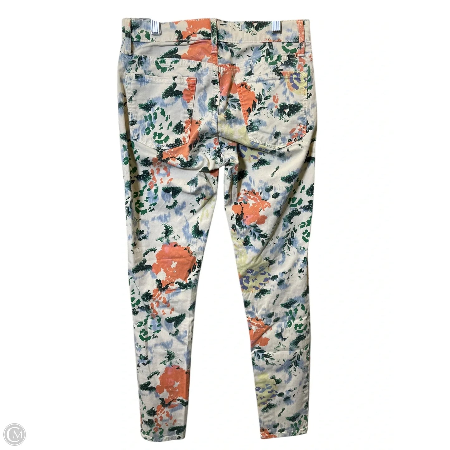 Jeans Skinny By Gap In Floral Print, Size: 2
