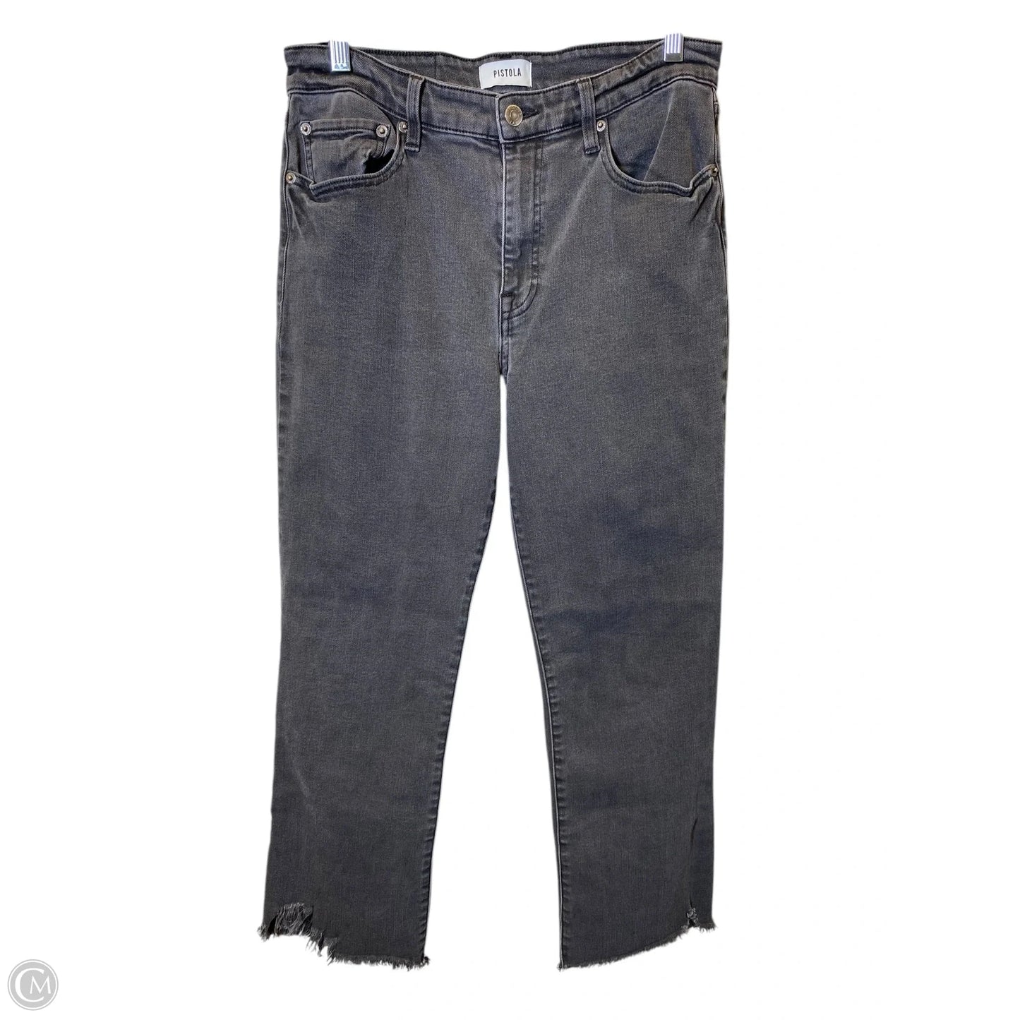 Jeans Straight By Pistola In Grey, Size: 10