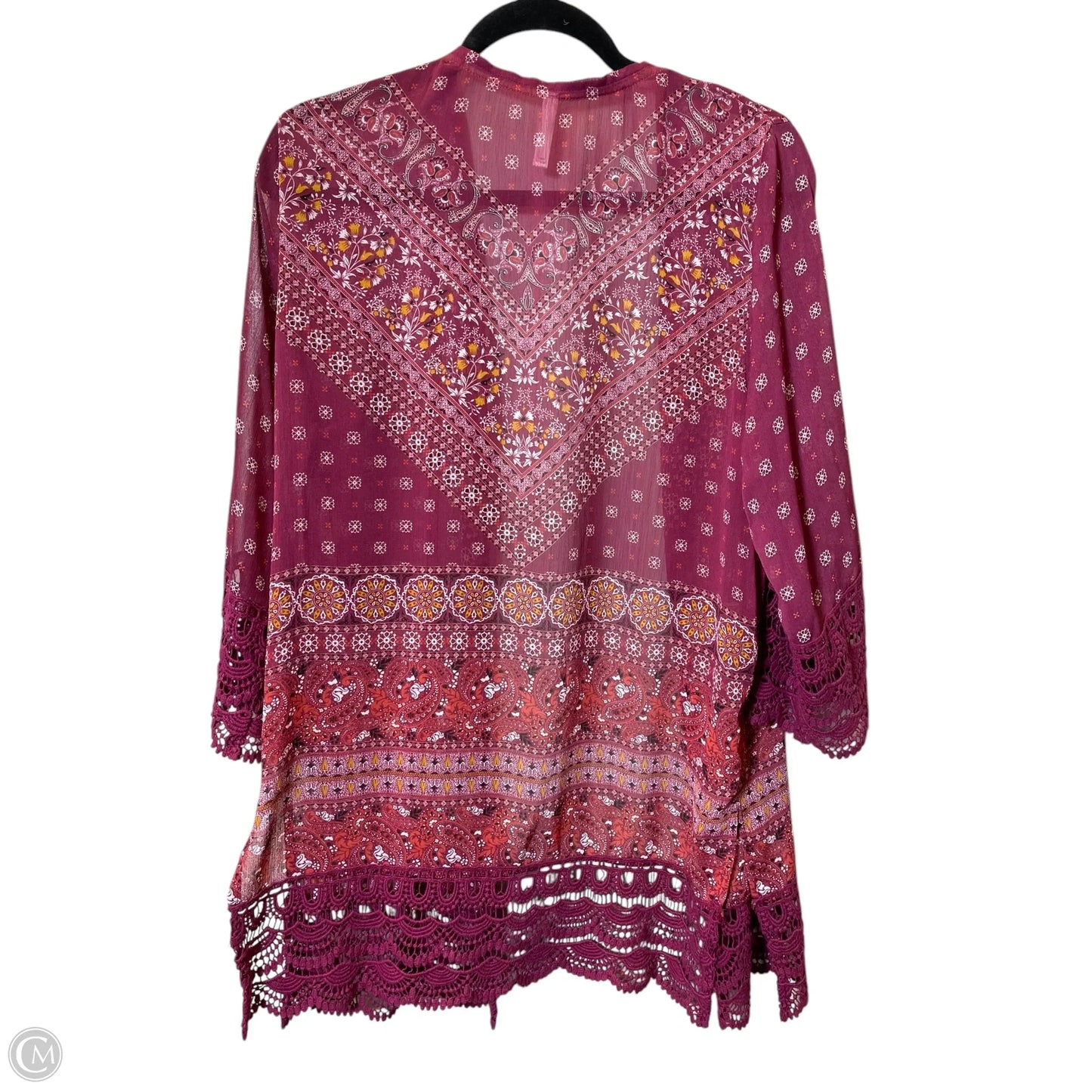 Swimwear Cover-up By Xhilaration In Multi-colored, Size: M