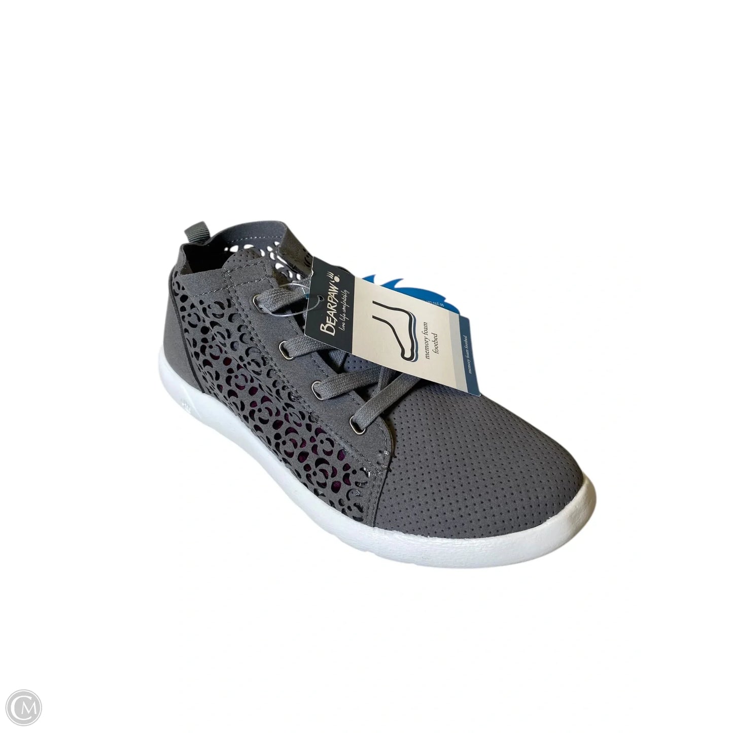 Shoes Athletic By Bearpaw In Grey, Size: 7