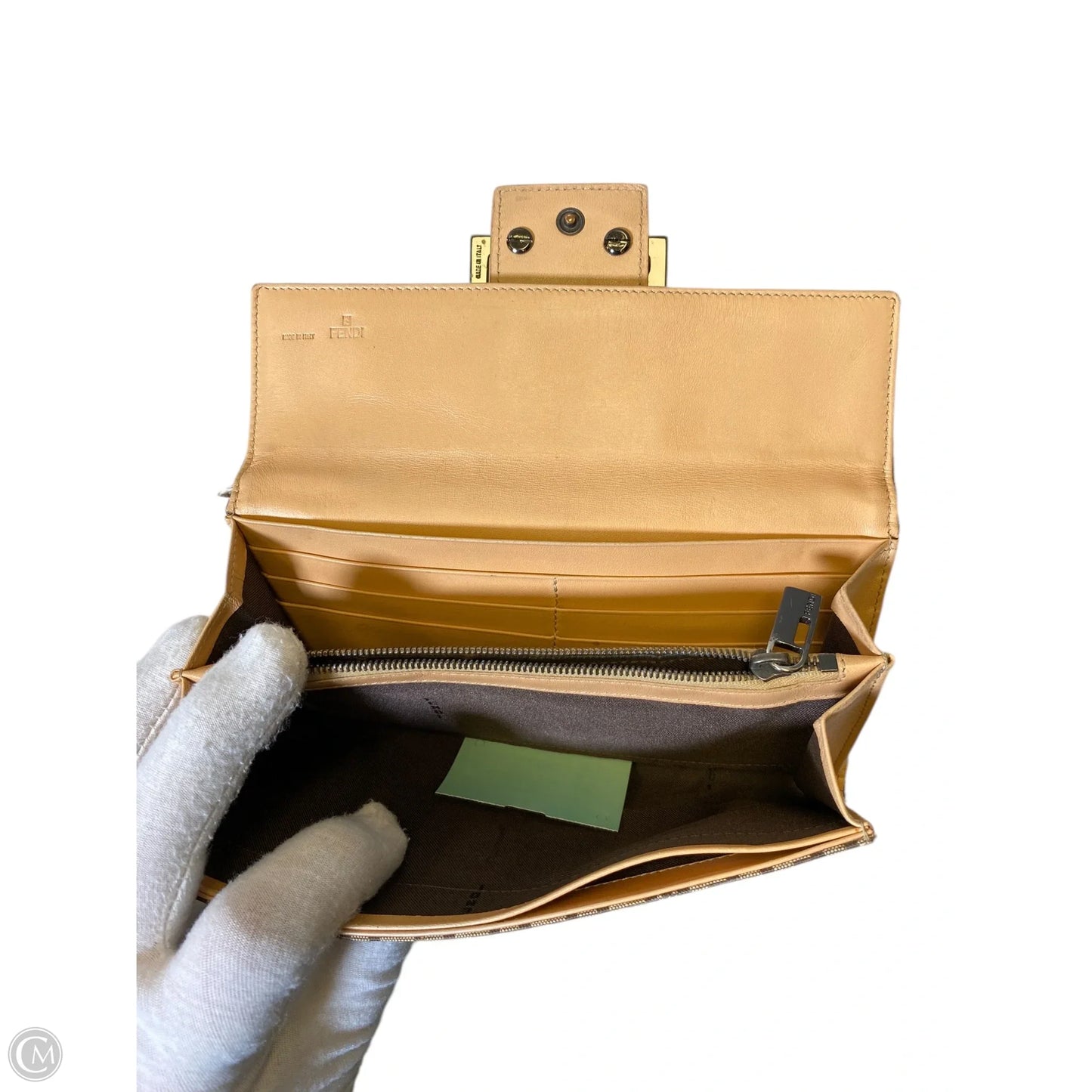 Wallet Luxury Designer By Fendi, Size: Small