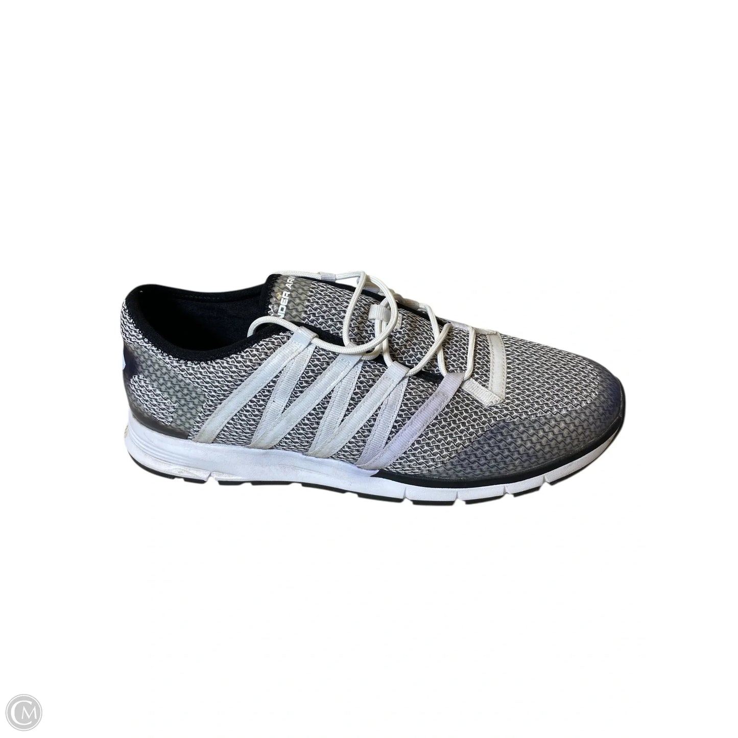 Shoes Athletic By Under Armour In Black & White, Size: 8.5