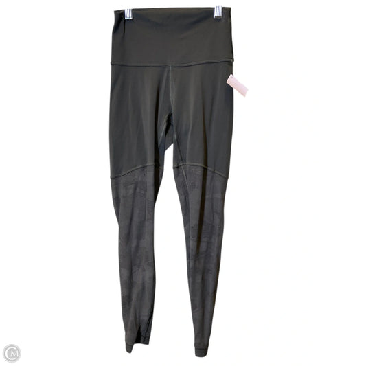 Athletic Leggings By Lululemon In Grey, Size: 4