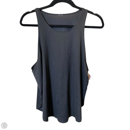 Athletic Tank Top By Fabletics In Black, Size: L