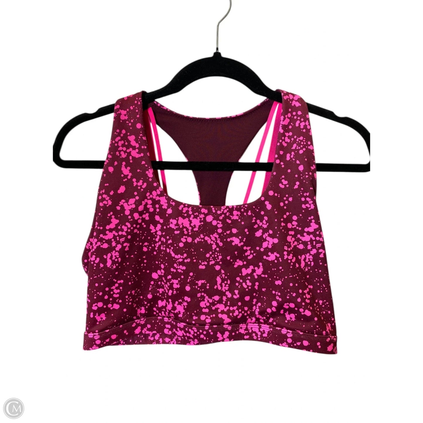 Athletic Bra By Fabletics In Pink, Size: M