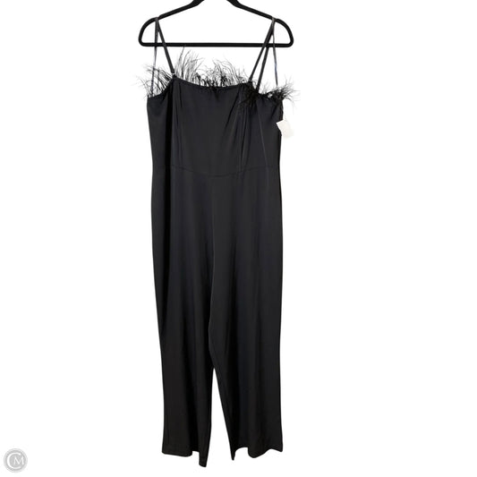 Jumpsuit By Nicole Miller In Black, Size: 14