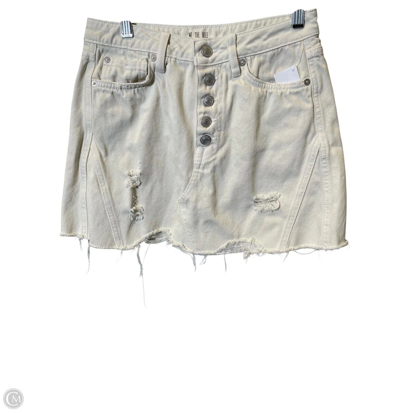 Skirt Mini & Short By We The Free In Cream, Size: 6