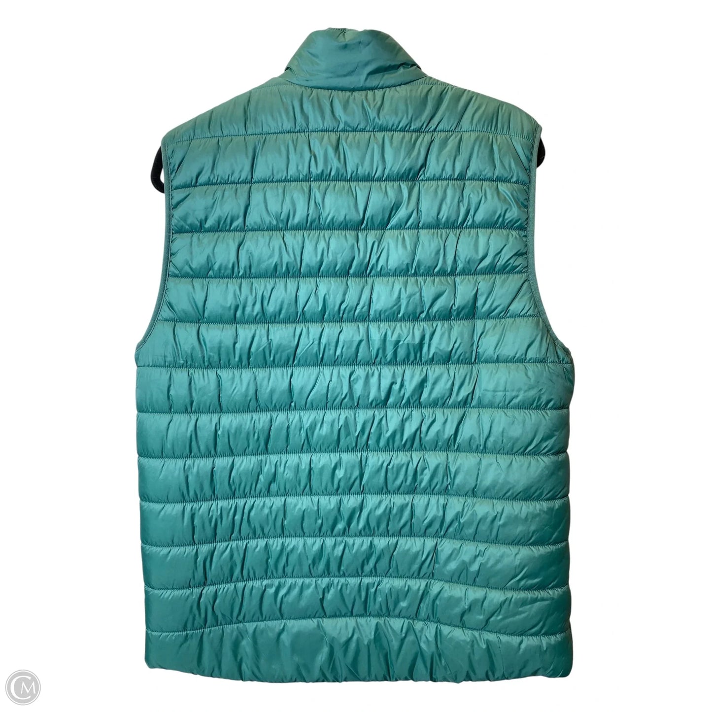 Vest Puffer & Quilted By Clothes Mentor In Green, Size: L