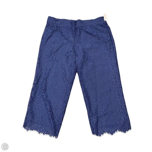 Pants Cropped By Isaac Mizrahi In Navy, Size: 1x
