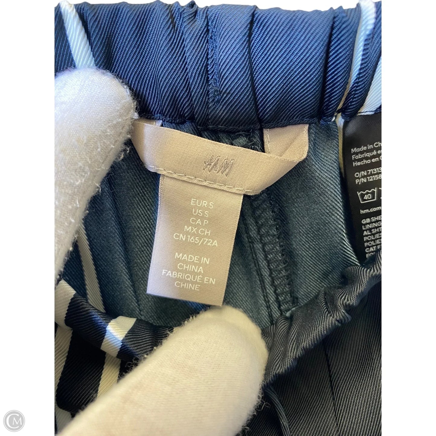 Pants Lounge By H&m In Striped Pattern, Size: S