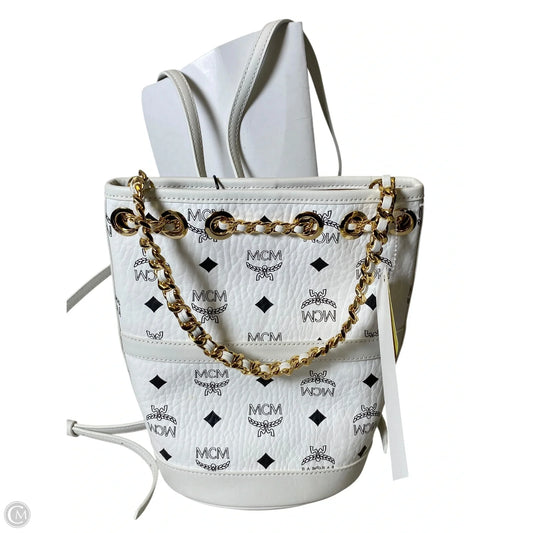 Backpack Luxury Designer By Mcm, Size: Small